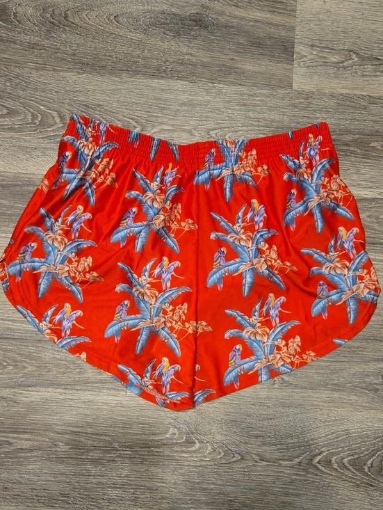 semper silkies Pants - Semper Silkies Red Floral Shorts Sz Large